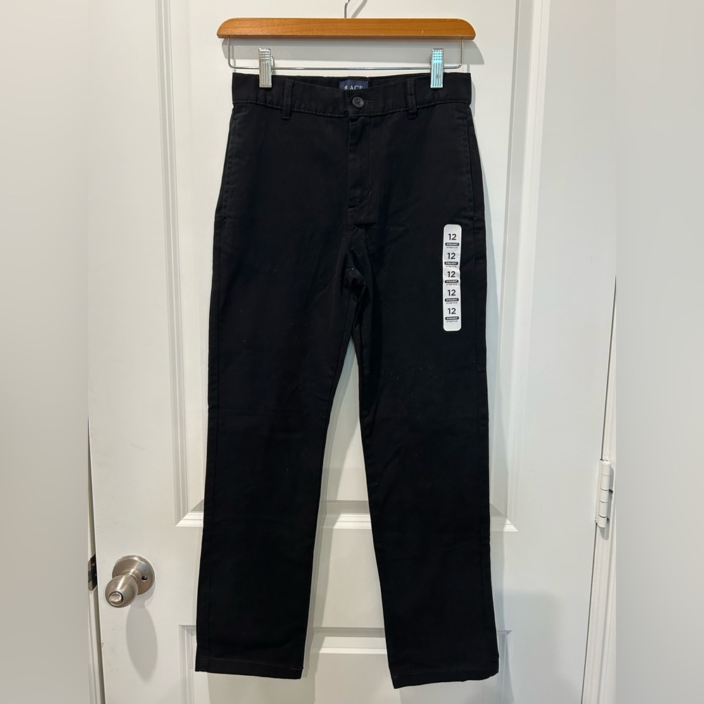 Boys’ black pants from Place ~size 12~ NWT